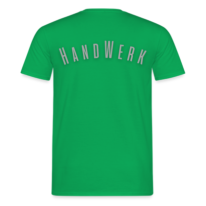 Unisex T-Shirt "Handwerk" Kelly Green Männer T-Shirt {{ color }}