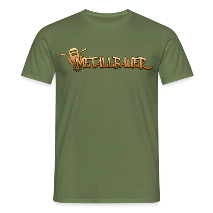 Unisex T-Shirt "Metallbauer" Militärgrün Männer T-Shirt {{ color }}