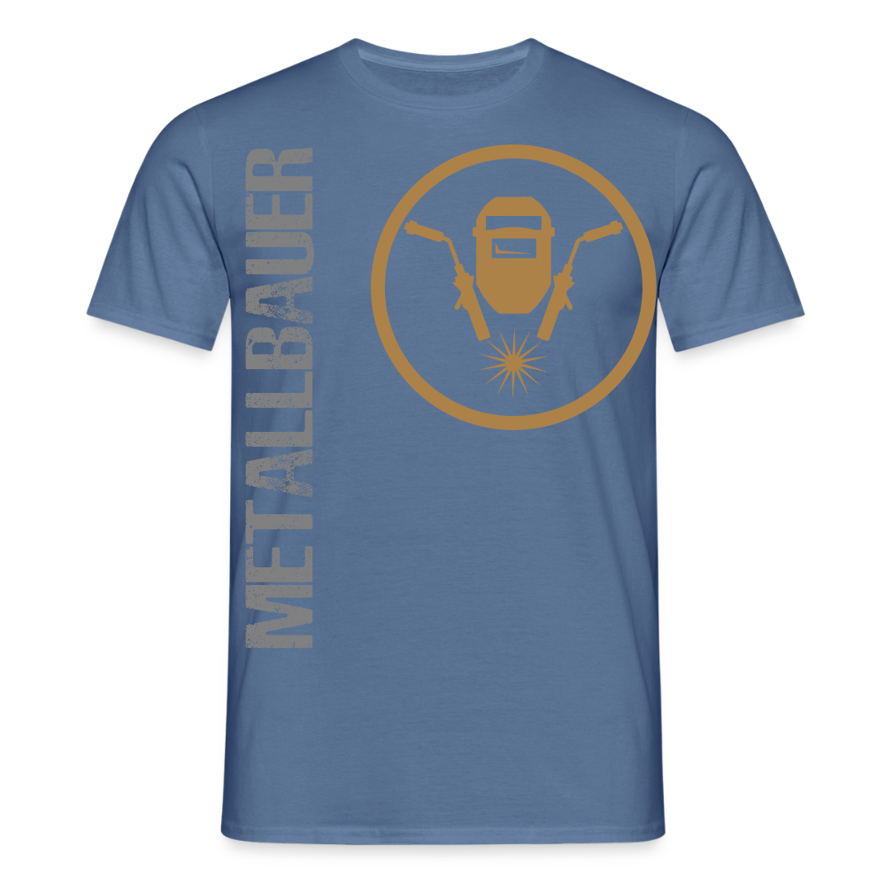 Unisex T-Shirt "Metallbauer" Taubenblau Männer T-Shirt {{ color }}