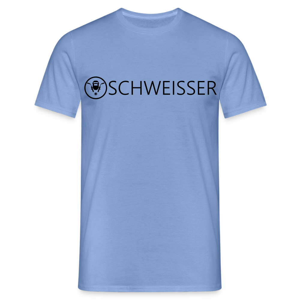 Unisex T-Shirt "Schweisser" carolina blue Männer T-Shirt {{ color }}