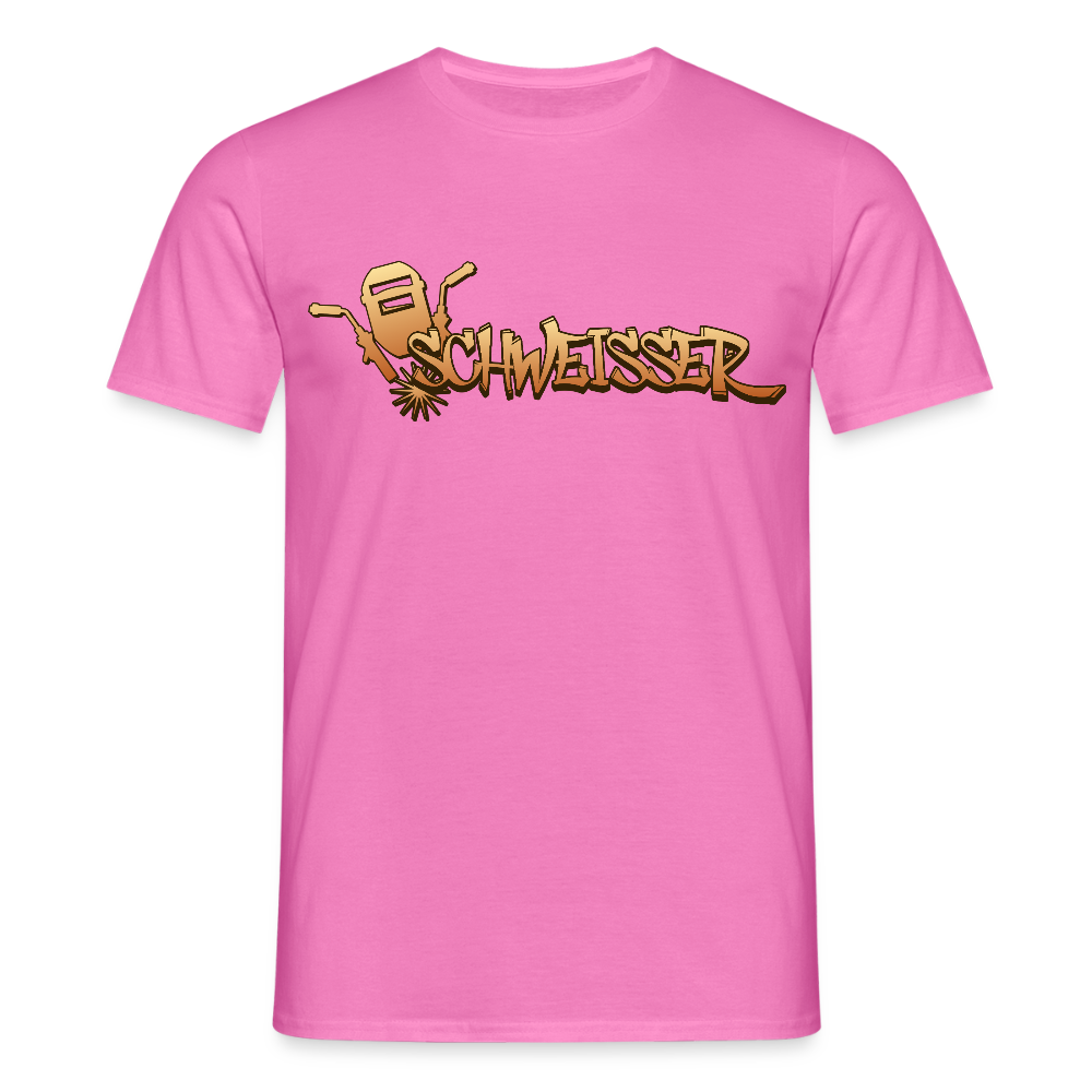 Unisex T-Shirt "Schweisser" Pink Männer T-Shirt {{ color }}