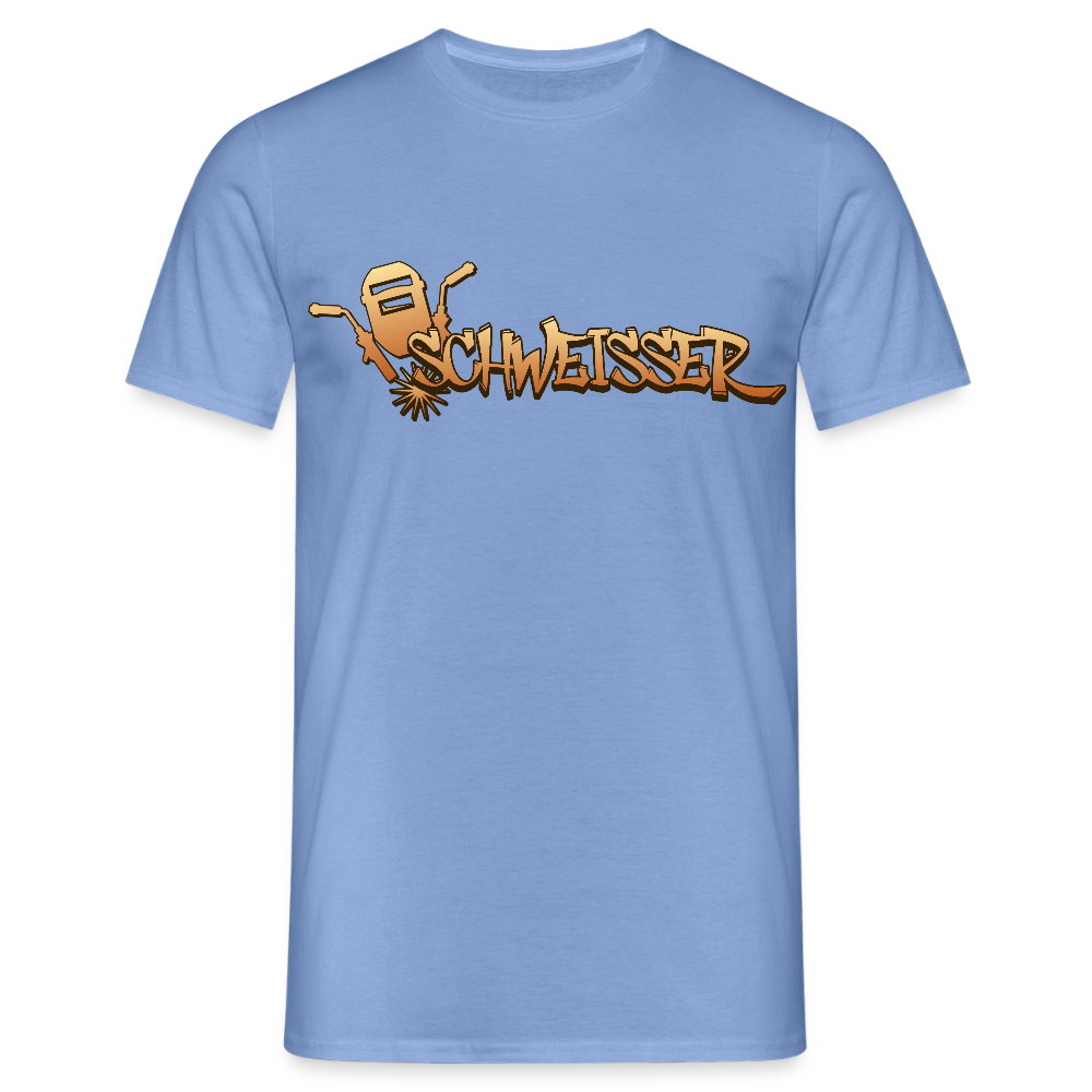 Unisex T-Shirt "Schweisser" carolina blue Männer T-Shirt {{ color }}