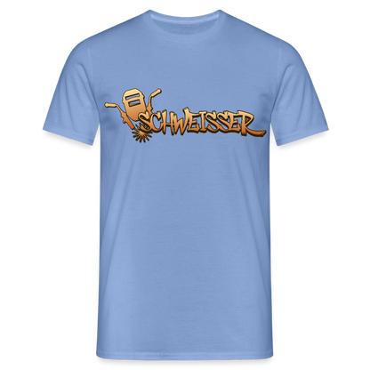 Unisex T-Shirt "Schweisser" carolina blue Männer T-Shirt {{ color }}