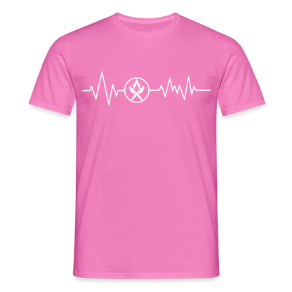 Unisex T-Shirt "Heizungsbauer" Pink Männer T-Shirt {{ color }}
