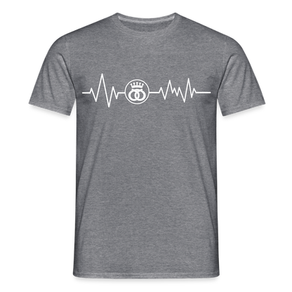 Unisex T-Shirt "Bäcker" Graphit meliert Männer T-Shirt {{ color }}