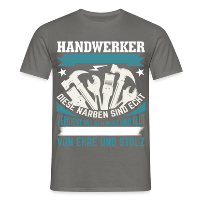 Unisex T-Shirt "Handwerker" Graphit Männer T-Shirt {{ color }}