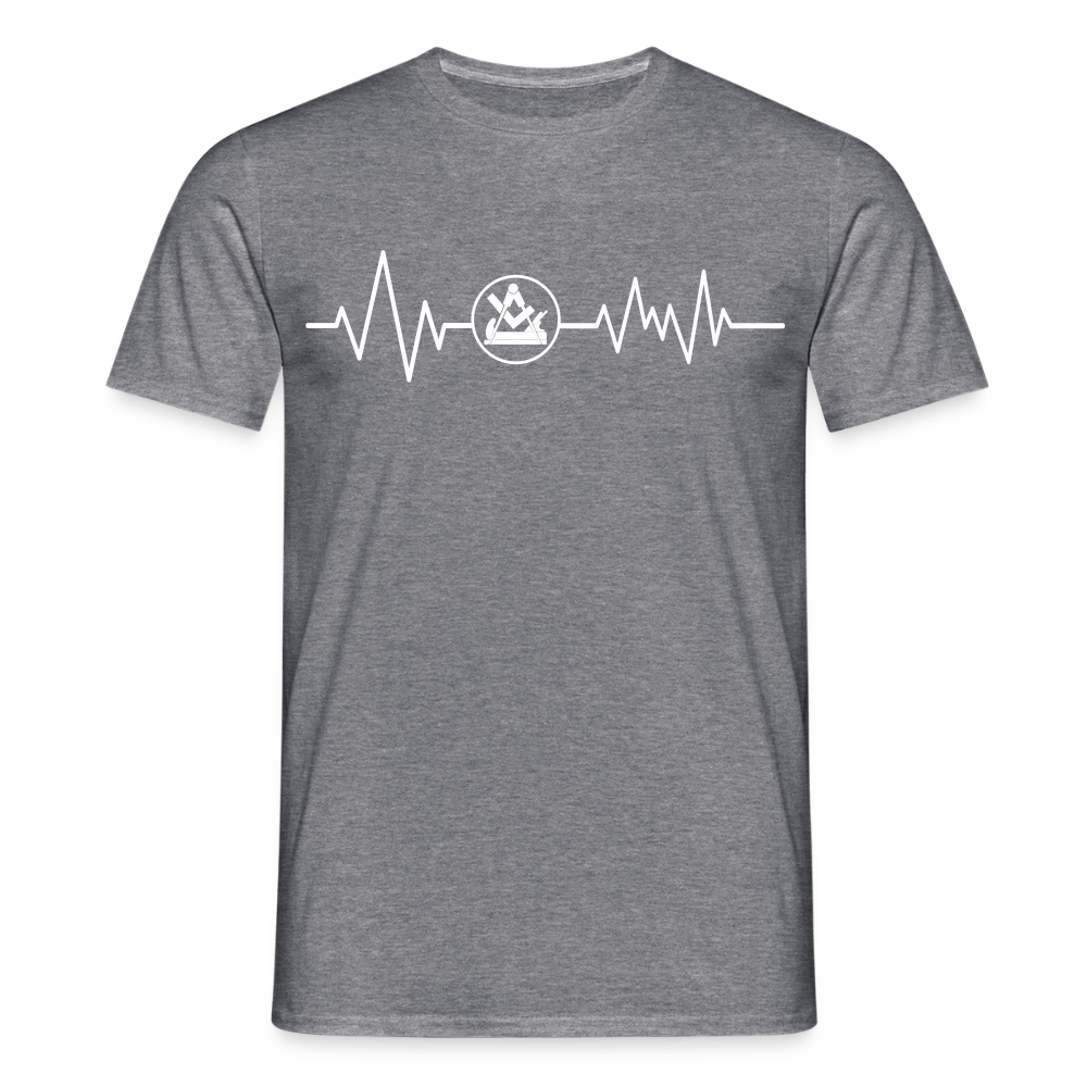 Unisex T-Shirt "Schreiner" Graphit meliert Männer T-Shirt {{ color }}