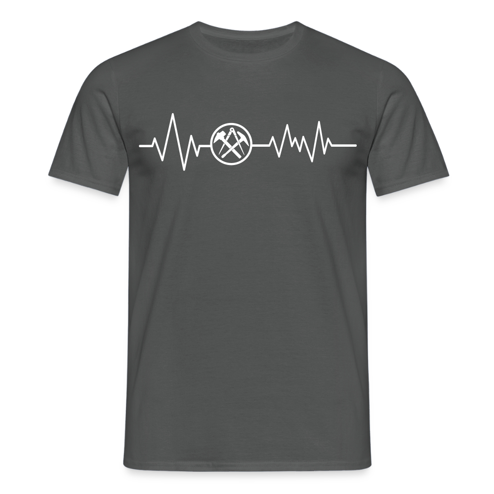 Unisex T-Shirt "Dachdecker" Anthrazit Männer T-Shirt {{ color }}