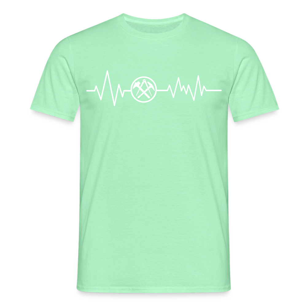 Unisex T-Shirt "Dachdecker" Mintgrün Männer T-Shirt {{ color }}