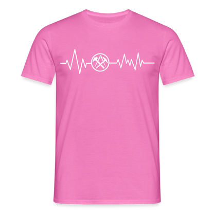 Unisex T-Shirt "Dachdecker" Pink Männer T-Shirt {{ color }}