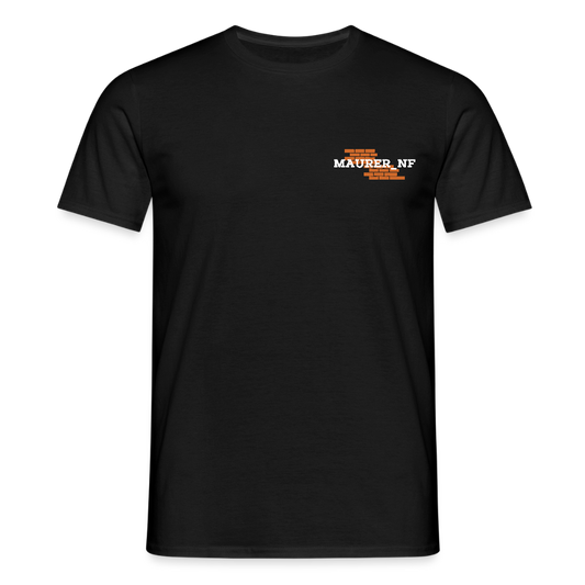 Maurer_NF T-Shirt Schwarz Männer T-Shirt {{ color }}