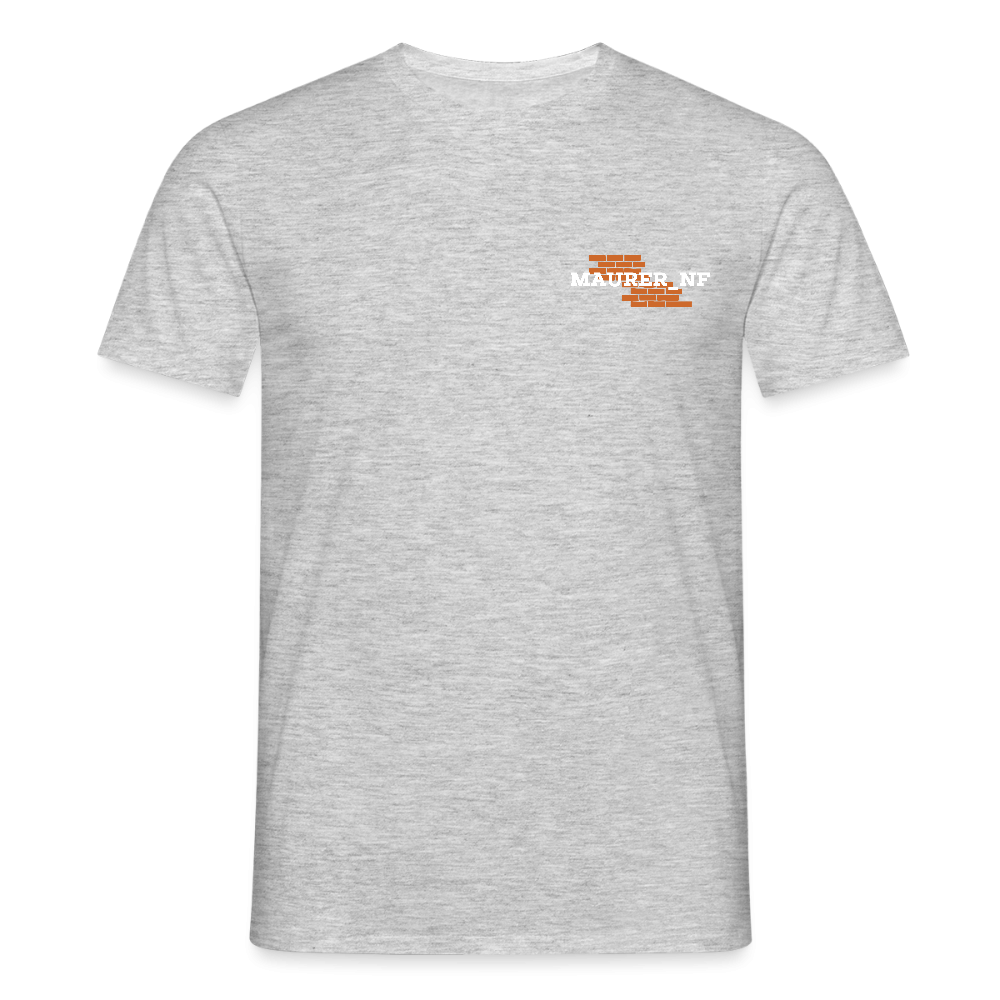 Maurer_NF T-Shirt Grau meliert Männer T-Shirt {{ color }}