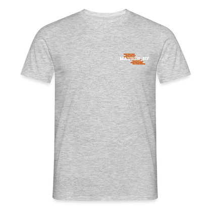 Maurer_NF T-Shirt Grau meliert Männer T-Shirt {{ color }}