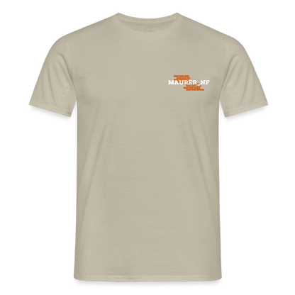 Maurer_NF T-Shirt Sandbeige Männer T-Shirt {{ color }}