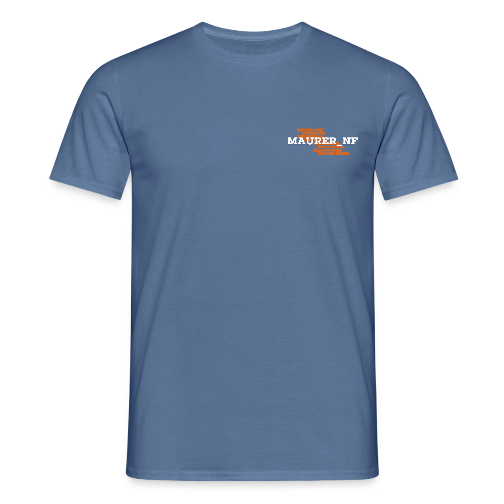 Maurer_NF T-Shirt Taubenblau Männer T-Shirt {{ color }}