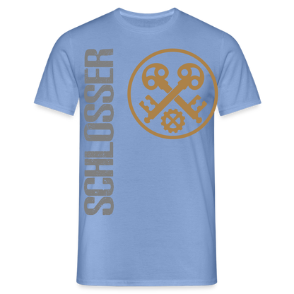 Unisex T-Shirt "Schlosser" carolina blue Männer T-Shirt {{ color }}