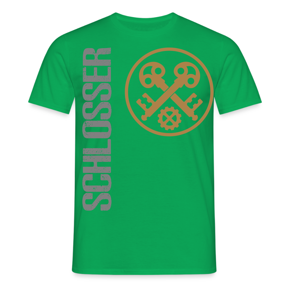 Unisex T-Shirt "Schlosser" Kelly Green Männer T-Shirt {{ color }}