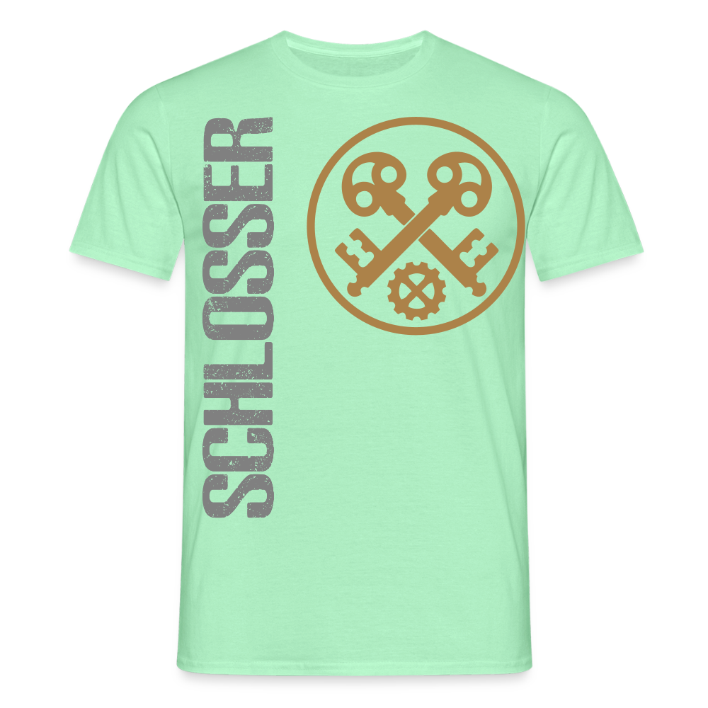 Unisex T-Shirt "Schlosser" Mintgrün Männer T-Shirt {{ color }}