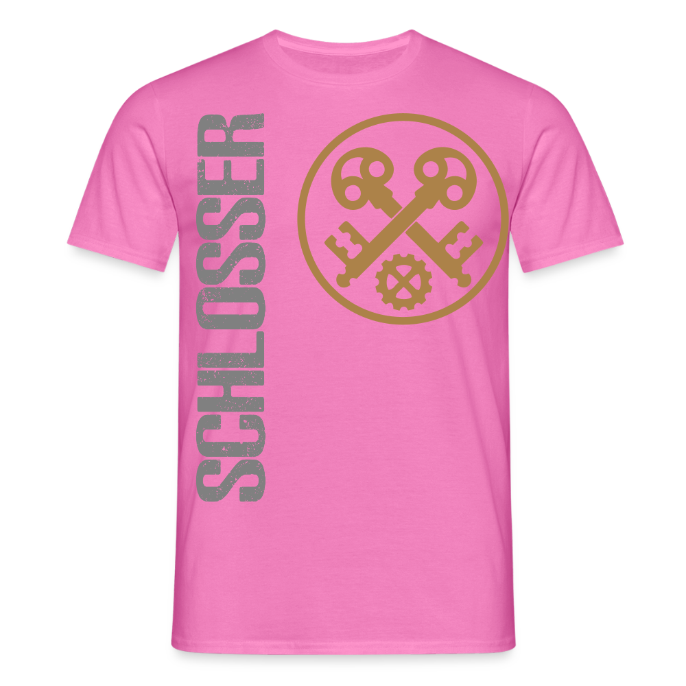 Unisex T-Shirt "Schlosser" Pink Männer T-Shirt {{ color }}
