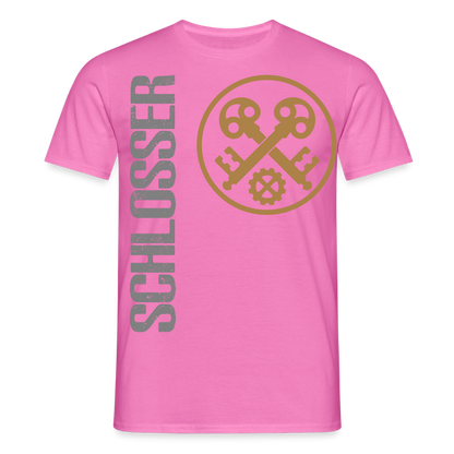 Unisex T-Shirt "Schlosser" Pink Männer T-Shirt {{ color }}