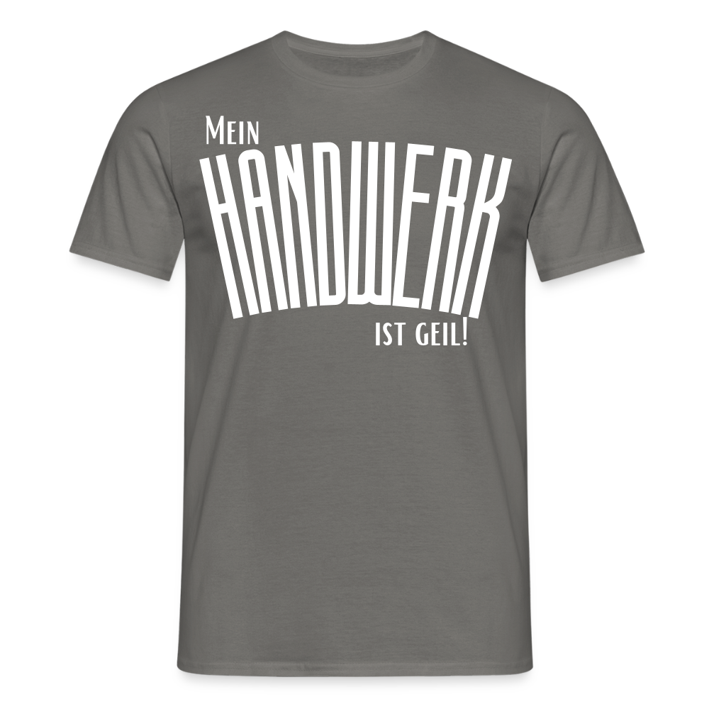 Unisex T-Shirt "Mein Handwerk" Graphit Männer T-Shirt {{ color }}