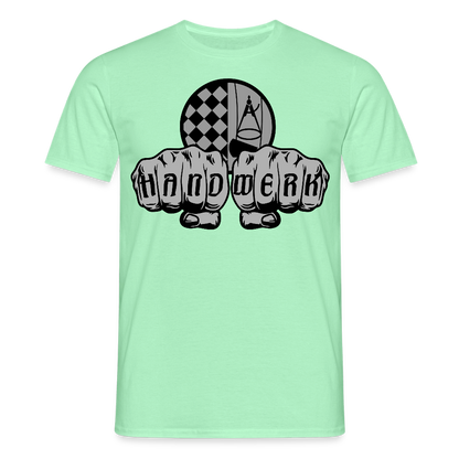 Unisex T-Shirt "Bodenleger" Mintgrün Männer T-Shirt {{ color }}
