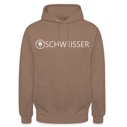 Unisex Hoodie "Schweisser" Mokka Unisex Hoodie {{ color }}