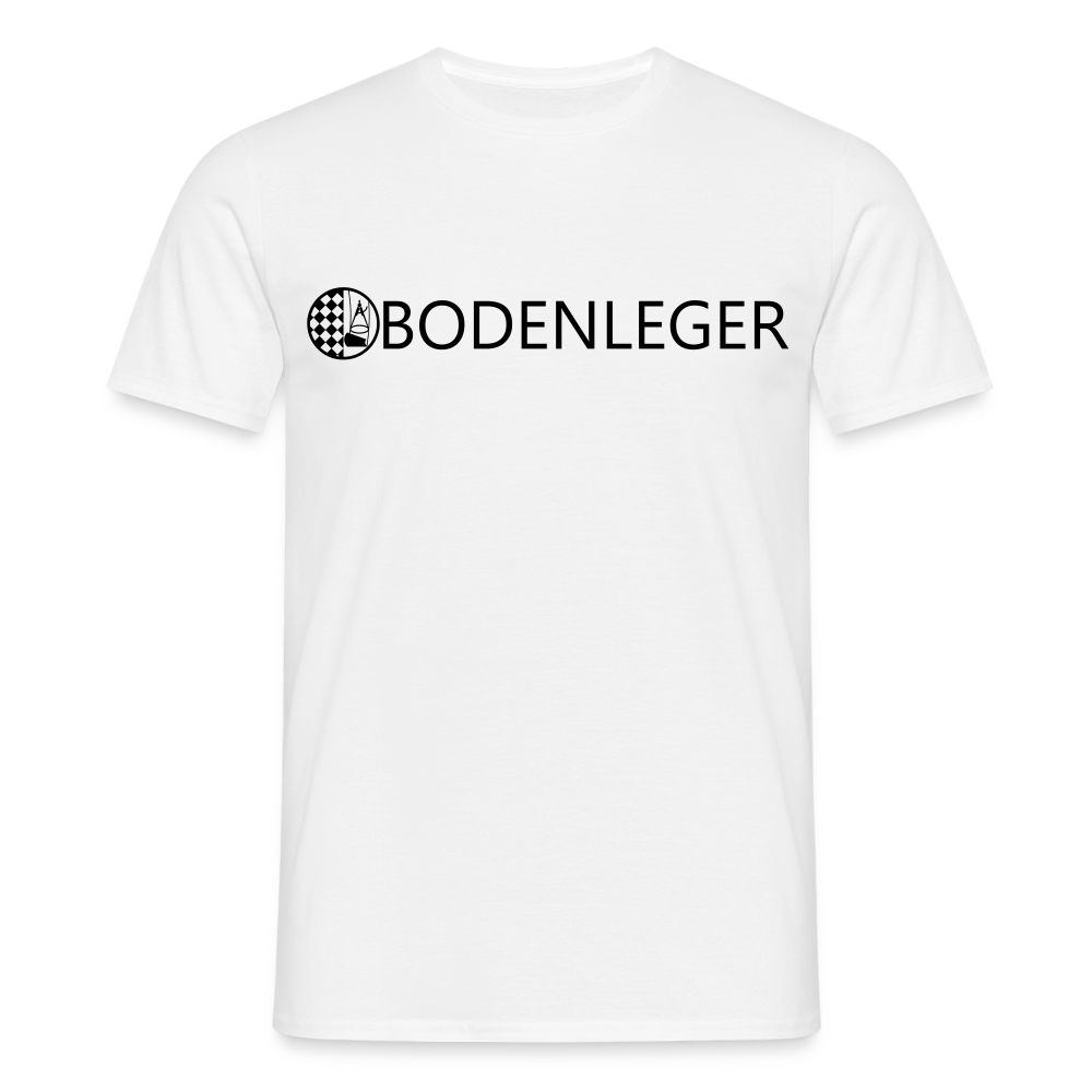 Unisex T-Shirt "Bodenleger" Weiß Männer T-Shirt {{ color }}