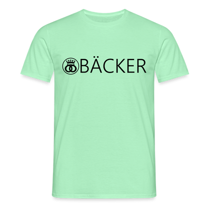 Unisex T-Shirt "Bäcker" Mintgrün Männer T-Shirt {{ color }}