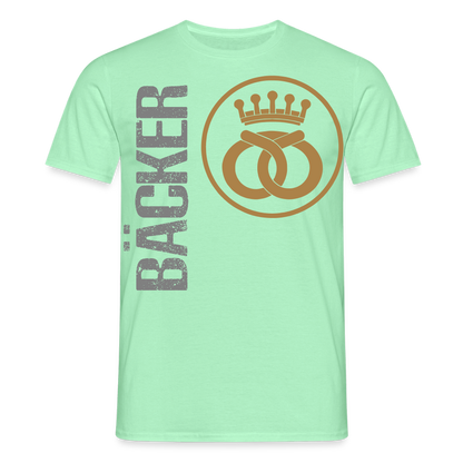 Unisex T-Shirt "Bäcker" Mintgrün Männer T-Shirt {{ color }}