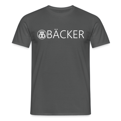 Unisex T-Shirt "Bäcker" Anthrazit Männer T-Shirt {{ color }}
