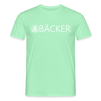 Unisex T-Shirt "Bäcker" Mintgrün Männer T-Shirt {{ color }}