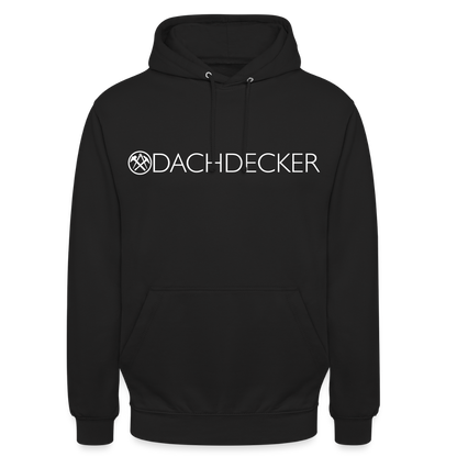 Unisex Hoodie "Dachdecker" Schwarz Unisex Hoodie {{ color }}