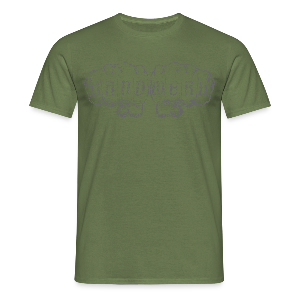 Unisex T-Shirt "Handwerk" Militärgrün Männer T-Shirt {{ color }}