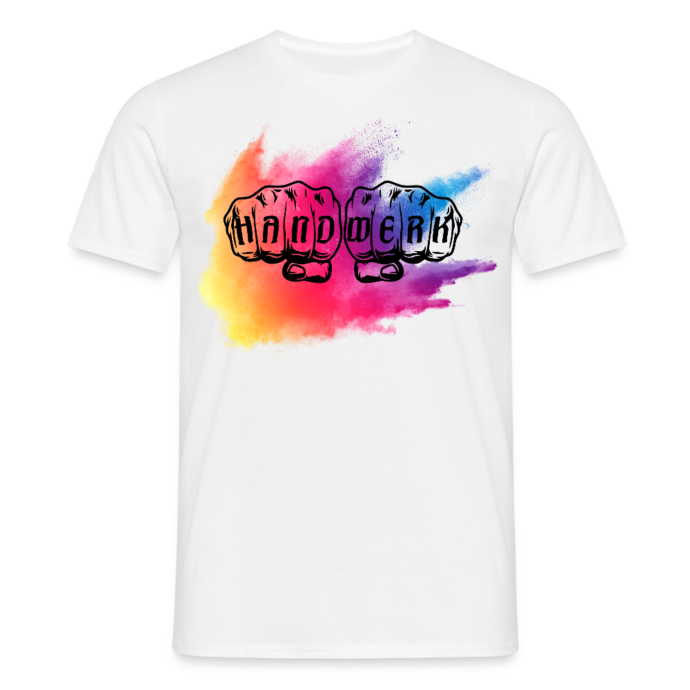 Unisex T-Shirt "Holy-Handwerk" Weiß Männer T-Shirt {{ color }}