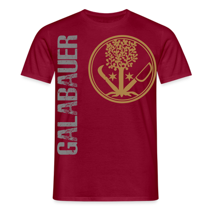 Unisex T-Shirt "GaLaBauer" Ziegelrot Männer T-Shirt {{ color }}