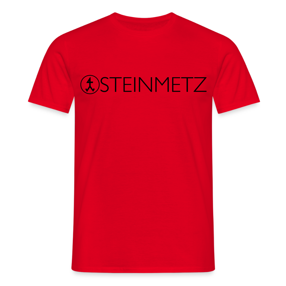 Unisex T-Shirt "Steinmetz" Rot Männer T-Shirt {{ color }}
