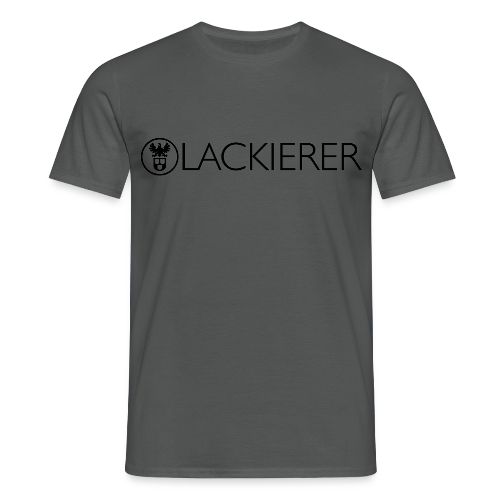 Unisex T-Shirt "Lackierer" Anthrazit Männer T-Shirt {{ color }}