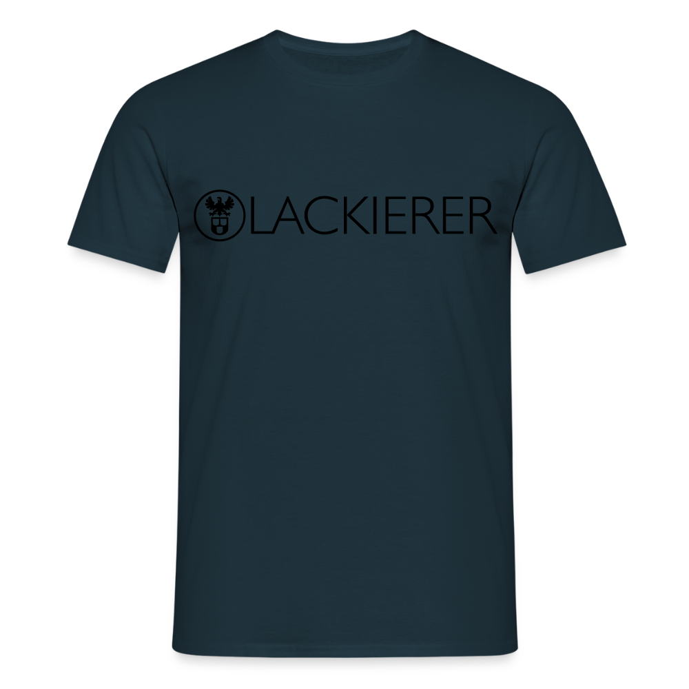 Unisex T-Shirt "Lackierer" Navy Männer T-Shirt {{ color }}