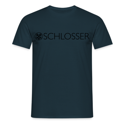 Unisex T-Shirt "Schlosser" Navy Männer T-Shirt {{ color }}