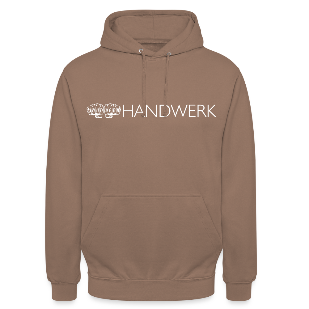 Unisex Hoodie "Handwerk" Mokka Unisex Hoodie {{ color }}