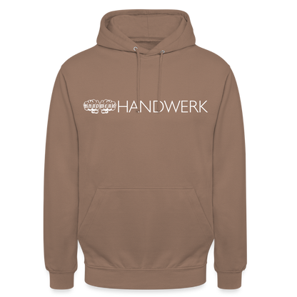 Unisex Hoodie "Handwerk" Mokka Unisex Hoodie {{ color }}