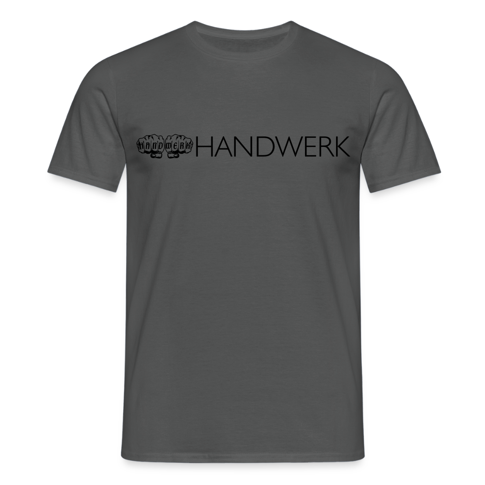 Unisex T-Shirt "Handwerk" Anthrazit Männer T-Shirt {{ color }}