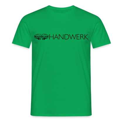 Unisex T-Shirt "Handwerk" Kelly Green Männer T-Shirt {{ color }}