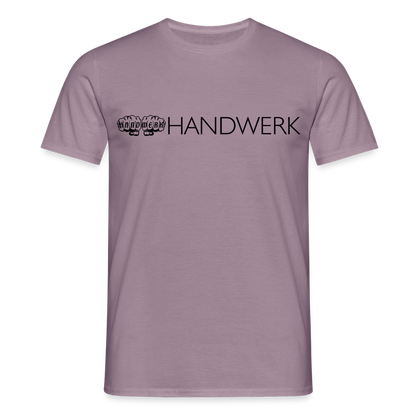 Unisex T-Shirt "Handwerk" Lilagrau Männer T-Shirt {{ color }}