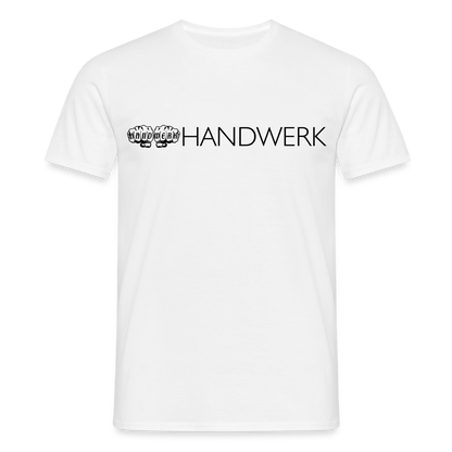 Unisex T-Shirt "Handwerk" Weiß Männer T-Shirt {{ color }}