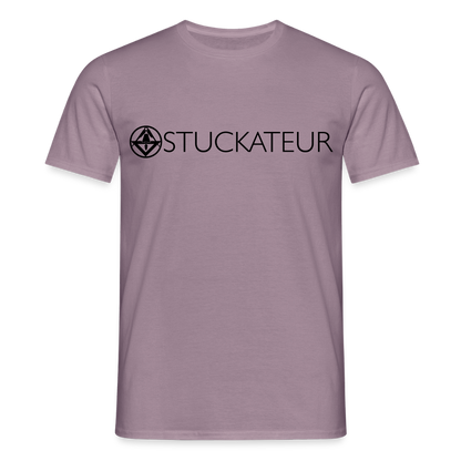 Unisex T-Shirt "Stuckateur" Lilagrau Männer T-Shirt {{ color }}