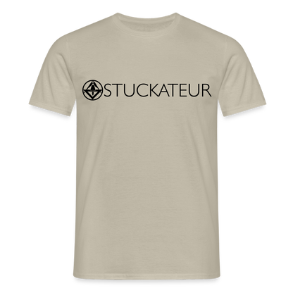 Unisex T-Shirt "Stuckateur" Sandbeige Männer T-Shirt {{ color }}