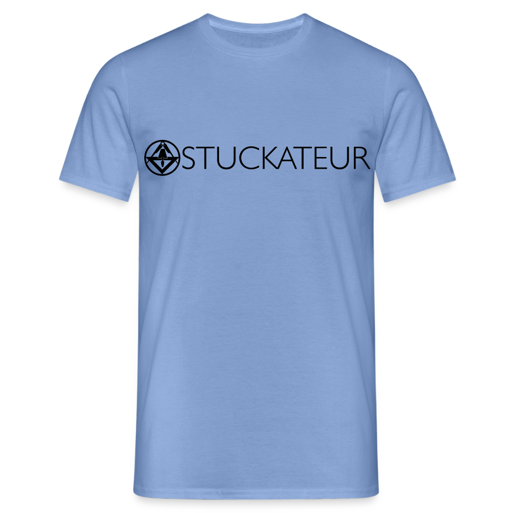 Unisex T-Shirt "Stuckateur" carolina blue Männer T-Shirt {{ color }}