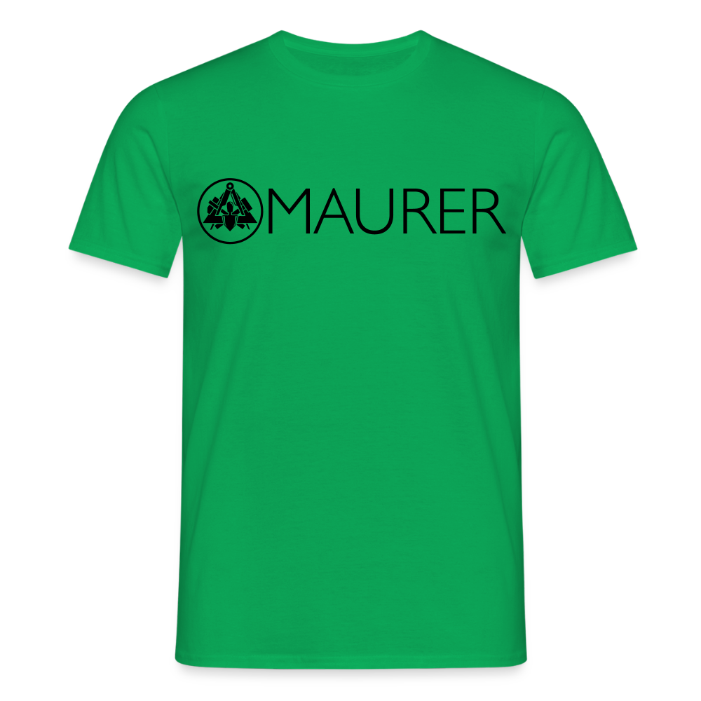 Unisex T-Shirt "Maurer" Kelly Green Männer T-Shirt {{ color }}